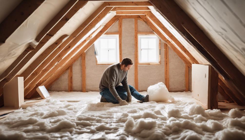 attic insulation installation tips