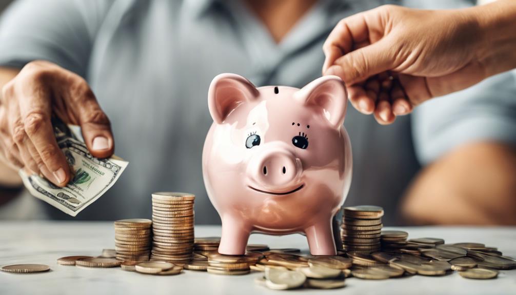 establishing financial security through savings