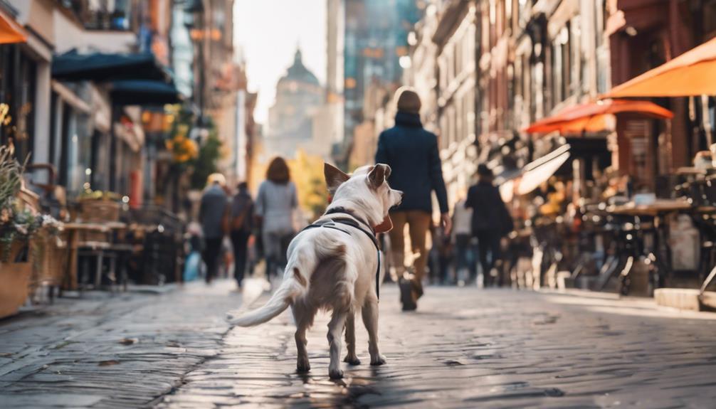 exploring cities with pets