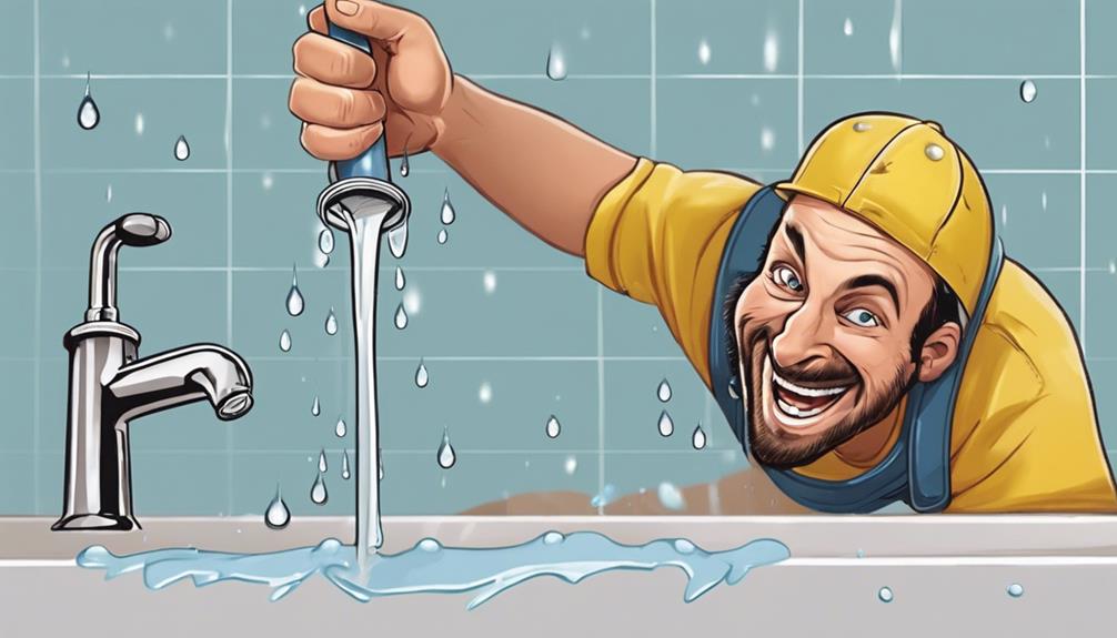 fixing a dripping faucet