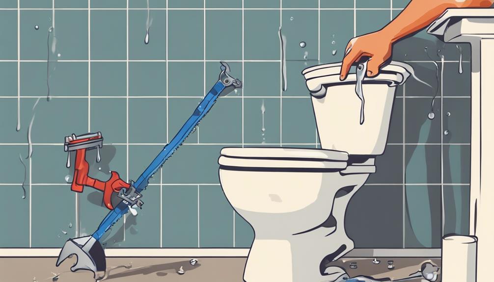 maintenance for malfunctioning toilets
