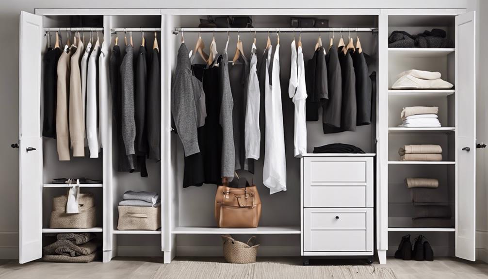minimalist closet budget picks