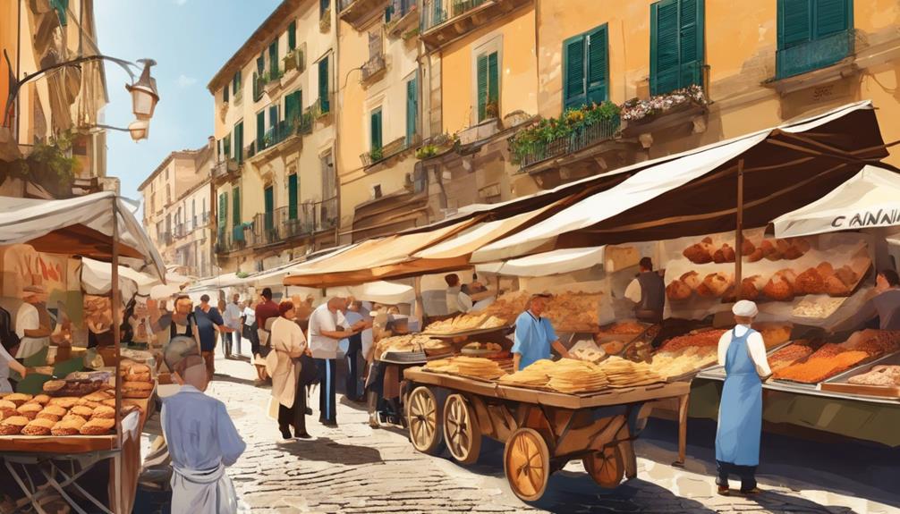 capturing sicilian street food