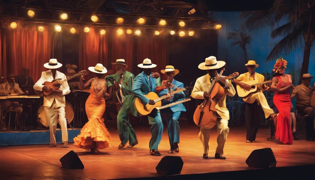 cuban musicians in concert