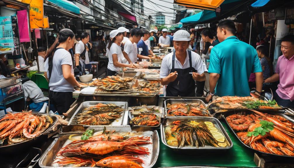 delicious seafood in bangkok