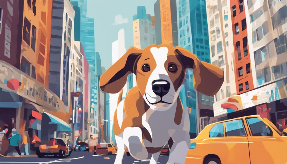 exploring cities with dogs