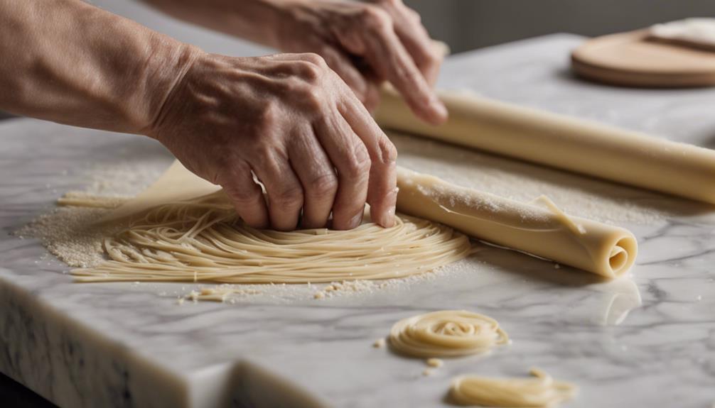 pasta making class with tradition