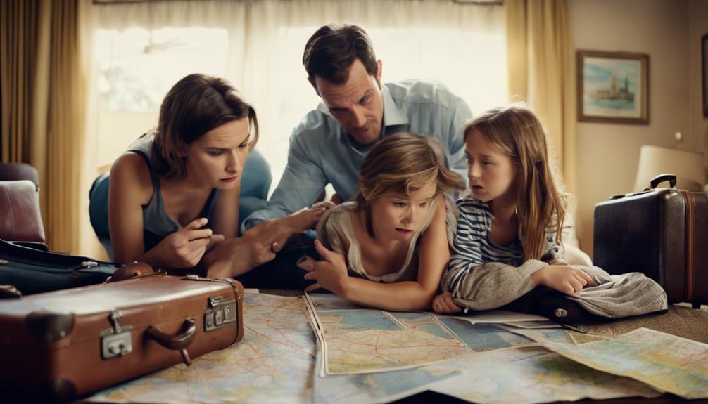 planning family vacations together