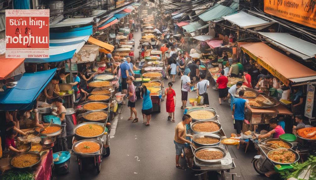 vibrant food culture bangkok