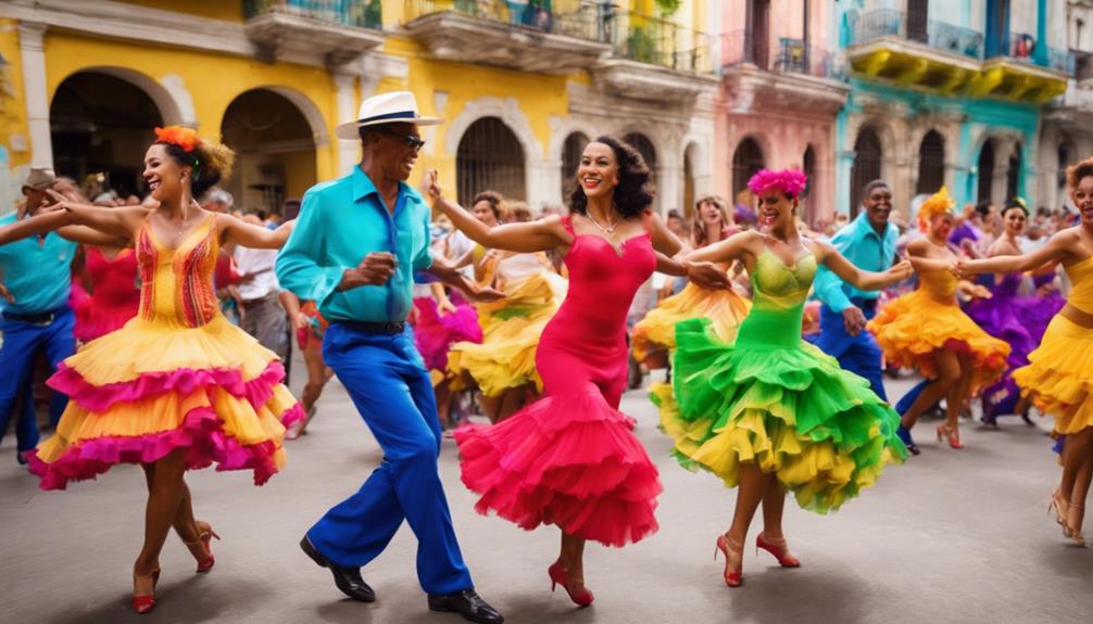 vibrant latin dance rhythms